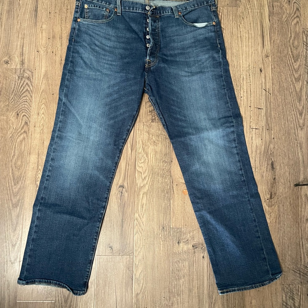 Levis Mens Dark Blue Jeans